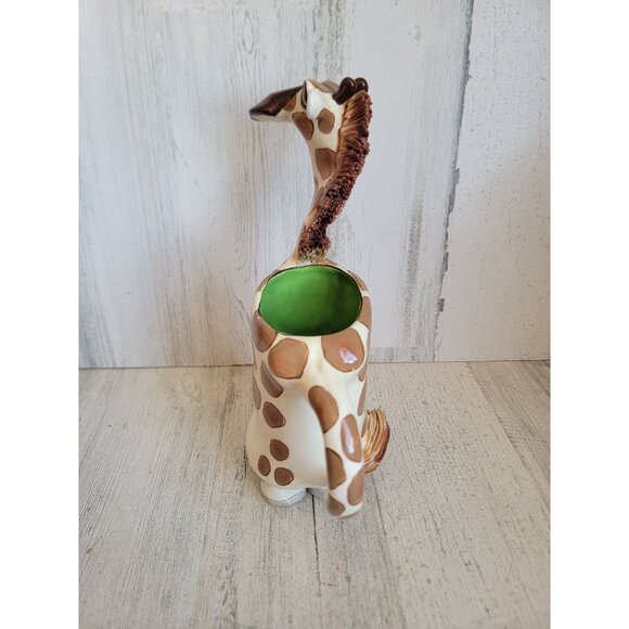 Swak unique giraffe vintage cup coffee home decor Lynda Corneille collectible - Picture 3 of 10